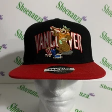 Headgear Classics Hat Yogi Bear Adjustable Snapback Hanna-Barbera Black Red Cap