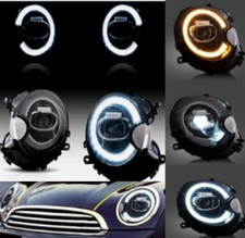 R55 MINI Cooper S JCW 2010 - 2014 LED Halo DRL Headlights RHD LCI