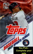 2021 Topps Update Singles - You Pick - #US1 thru #US200 - Complete your sets