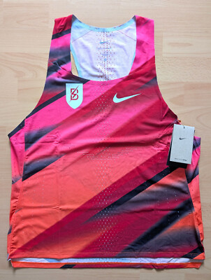 Nike AeroSwift ADV Singlet Laufshirt Running Shirt Bowerman FQ1362 614 Gr. XL
