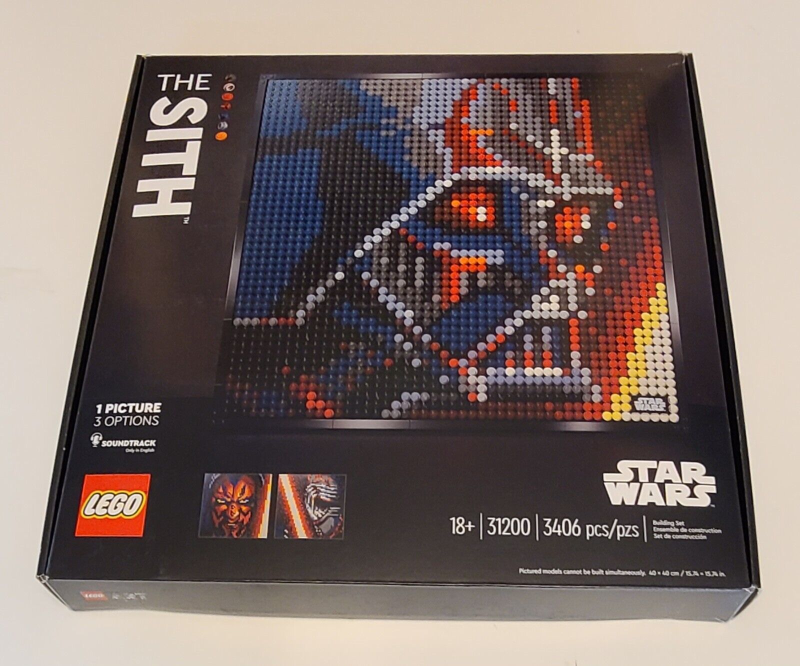 Lego Art 31200 Star Wars The Sith Brand NEW Factory Sealed