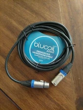 Blucoil Audio Premium XLR  Microphone Cable 10ft guarenteed for life.New