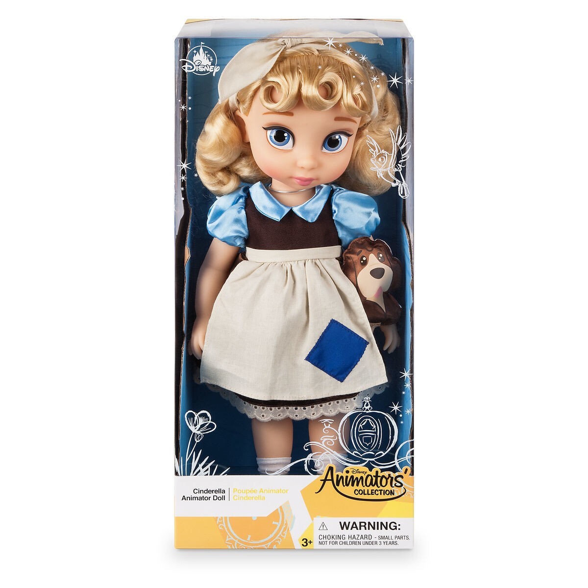 Disney Animators' Collection Cinderella Animator Doll 16'' New