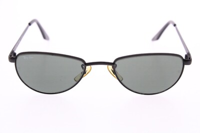 RARE! VINTAGE B&L RAY BAN W2193 SIDESTREET AVIATOR G15 MATTE BLACK