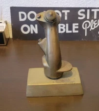 Brass Joystick  Flight Stick Aviation  VTG 