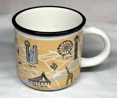 Dallas Texas TX Eataly Restaurant Tea Coffee Mug Cup 14oz