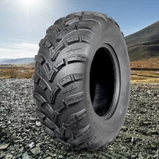 25x10-12 Rear ATV Tires 6Ply 25x10x12 UTV Mud All Terrain Heavy Duty Tubeless