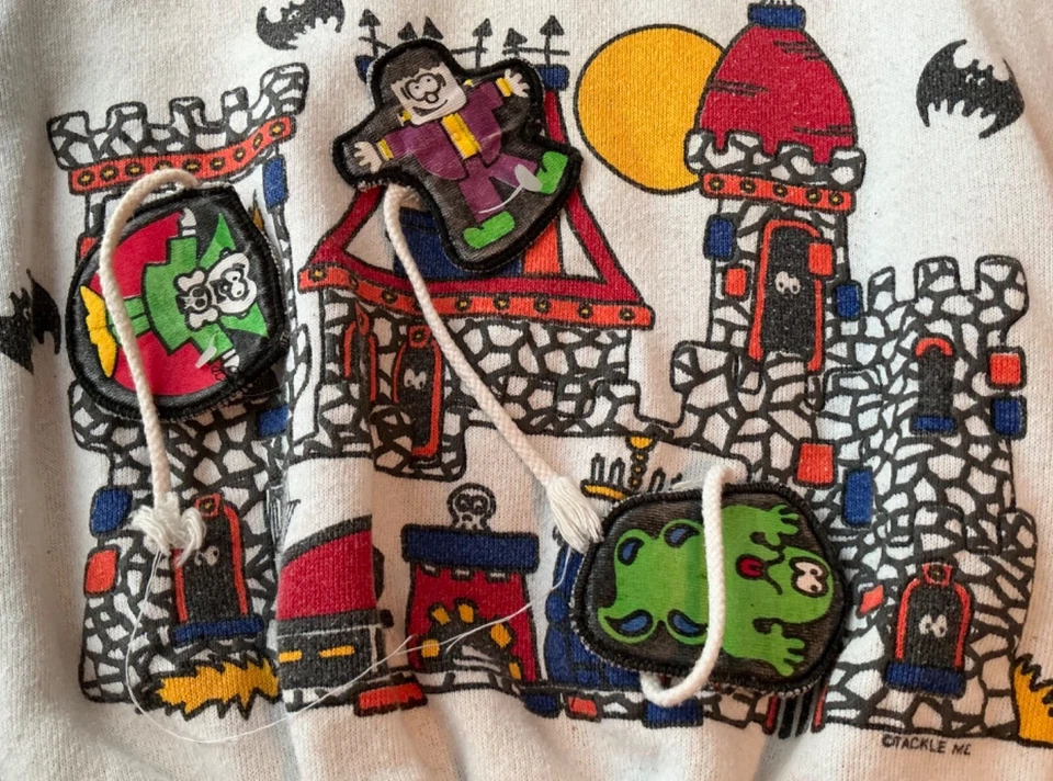 Sudadera De Colección Tackle Me My Monster Friends Manga Larga Rara Niños Talla 4 Foto 2 de 4