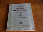 GENUINE BEDFORD SERVICE PARTS BOOK MODEL S 7 TON 1954