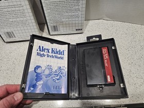 Sega Master System / Power Base, 12 Games, Cables, One Controller, One Joystick