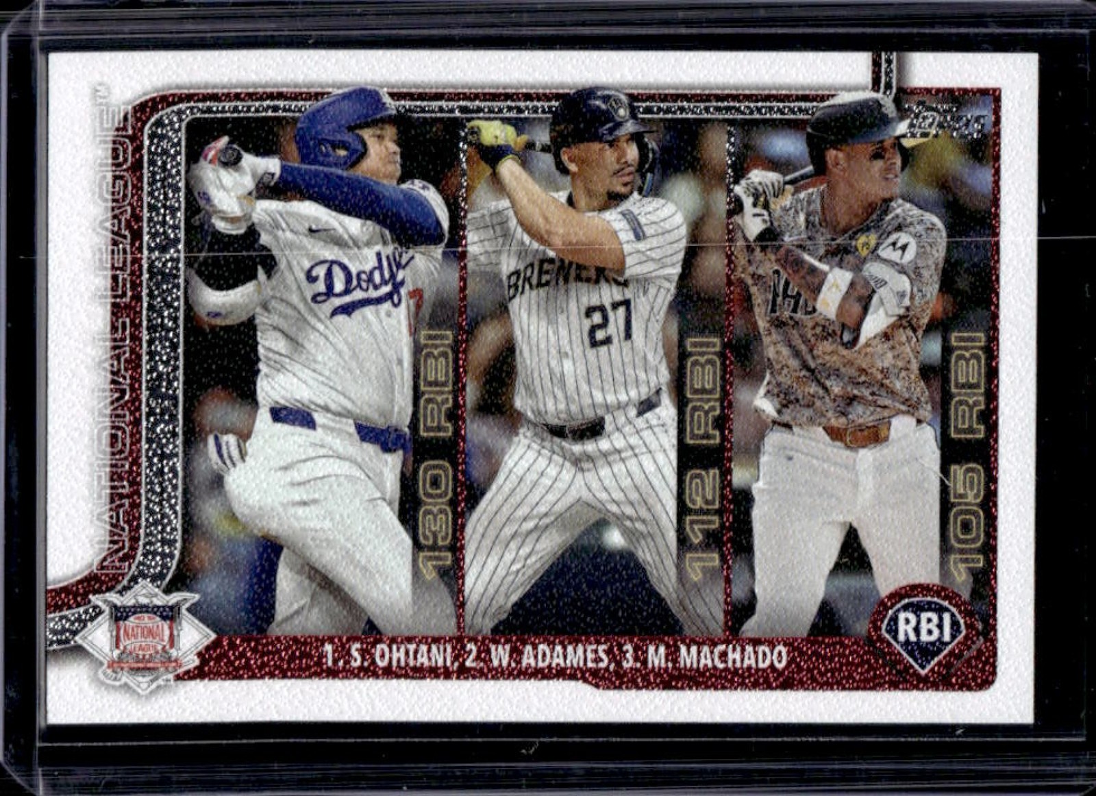0 Topps 1 Series Baseball - Foil Shohei MLB Ohtani Card ⁄50 #1 