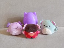 Squishville Axolotl Bundle - 2” Jaelyn (Series 10 Outfit/Capsule) Chasmen, Amala