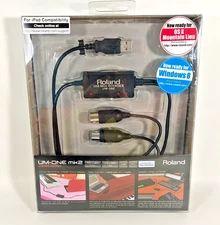NEW Roland UM-ONE MK2 USB Midi Interface - FRee Shipping