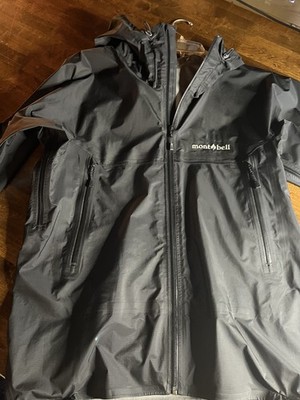 Montbell Storm Cruiser Rain Jacket Men's Medium - Black - Excellent Condition