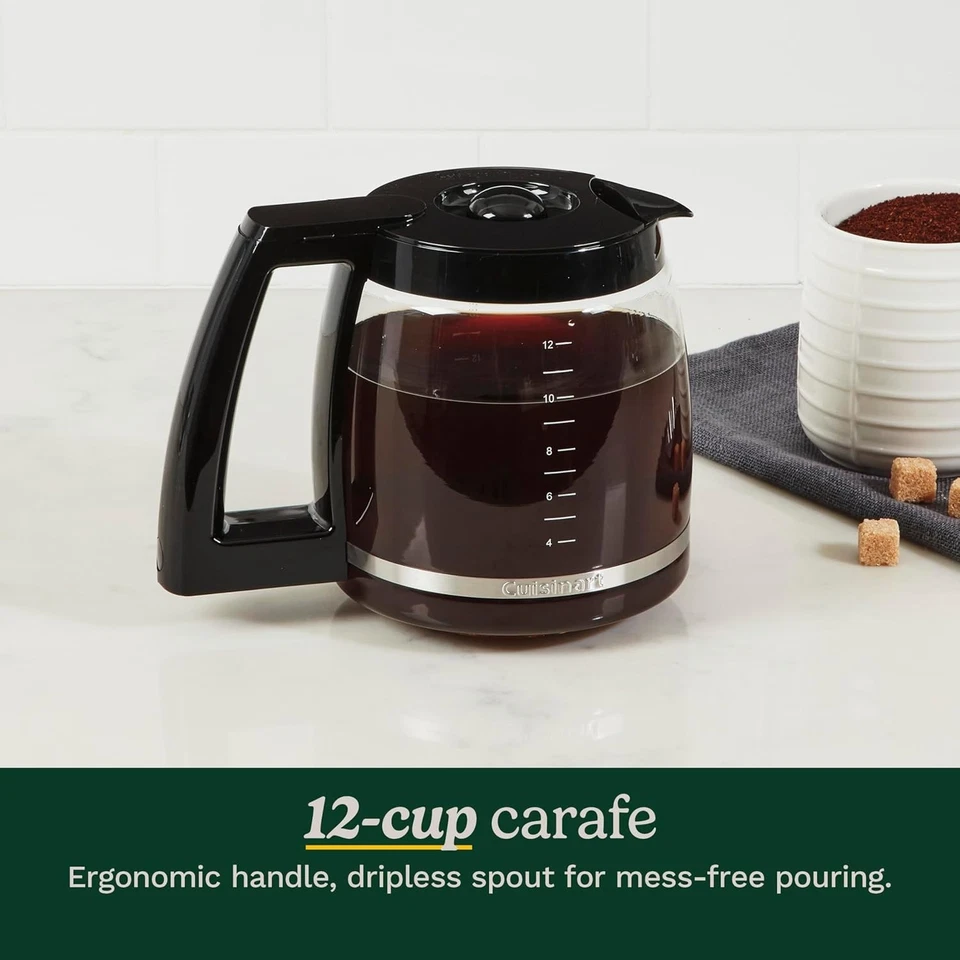 DCC-1200P1 Brew Central 12-Cup Programmable Coffeemaker Coffee Maker, Carafe,... - Image 3 of 4