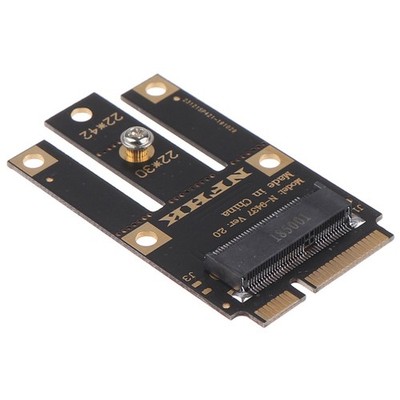 M.2 NGFF zu Mini PCI-E (PCIe+USB) Adapter für M.2 Wifi Bluetooth WirelessEODE