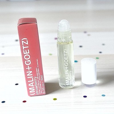 MALIN + GOETZ Strawberry Perfume Oil 0.3oz 9 ml Rollerball Brand New In Box