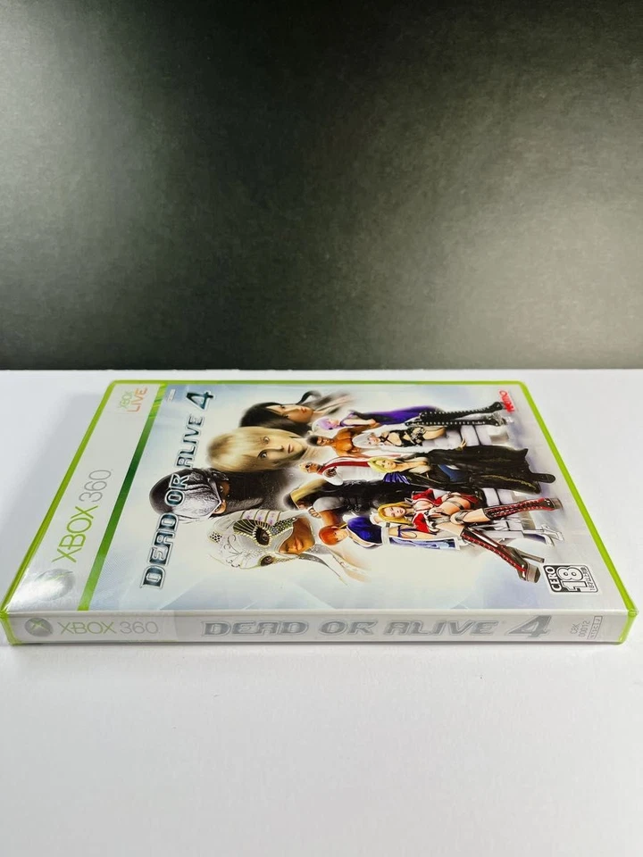 DEAD OR ALIVE 4 Microsoft Xbox 360 New Japan Import Free shipping FedEx DHL - Image 4 of 4