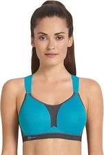 Anita Active Firm Support Sport Bra 5521 Smart Rose 32A, 1 Cup A-G