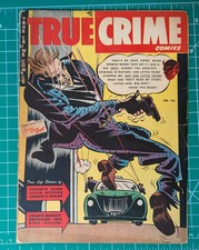 True Crime Comics #4 Jack Cole Cover and Art Classic Cover!