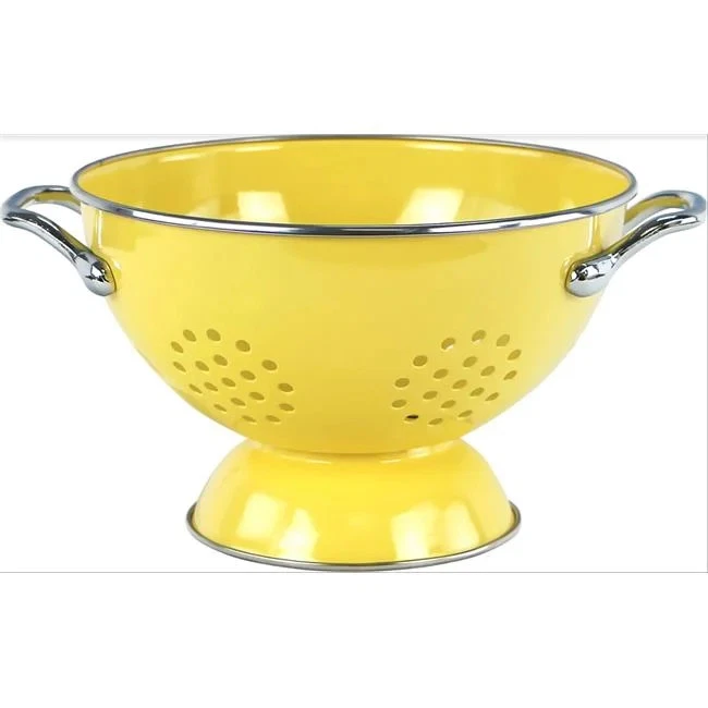 Reston Lloyd 08201 Calypso Basics 1.5qt Colander Lemon