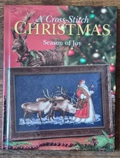 Craftways A Cross-Stitch Christmas SEASON OF JOY patterns, plans, LIKE NEW