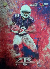 Topps 2014 Fire John Brown #131 Arizona Cardinals Rookie Football NFL Card. rookie card picture