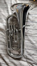 Weril H672 3 Valve Bb Euphonium, With Hard Case And 2 Mouthpieces