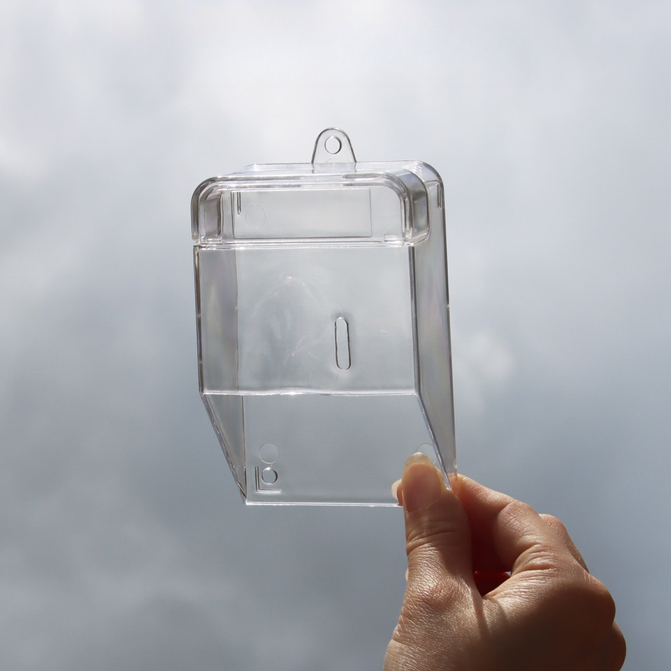 Clear PC Cover for Outdoor Doorbells Protects Against Rain Snow and ...