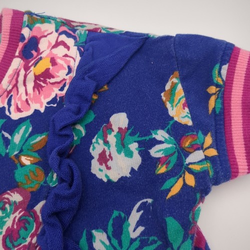 Matilda Jane PASSING NOTES Top Floral Ruffle French Terry Moment With You Size4 - Picture 5 of 15
