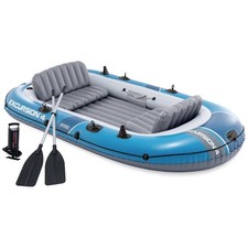 Intex 66324 Excursion 4 gommone gonfiabile 315x165x43 cm, barca da pesca,