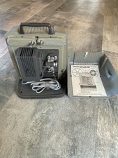 VTG 1950's KEYSTONE K100 8mm FILM PROJECTOR W/CASE EXCELLENT CONDITION