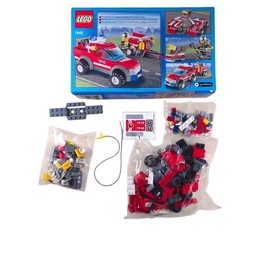 LEGO 7942 OFF ROAD FIRE RESCUE city set RETIRED Car Vehicles 