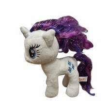 My Little Pony Einhorn RARITY UNICORN Hasbro TY Sparkle Plüsch Kuscheltier 2017