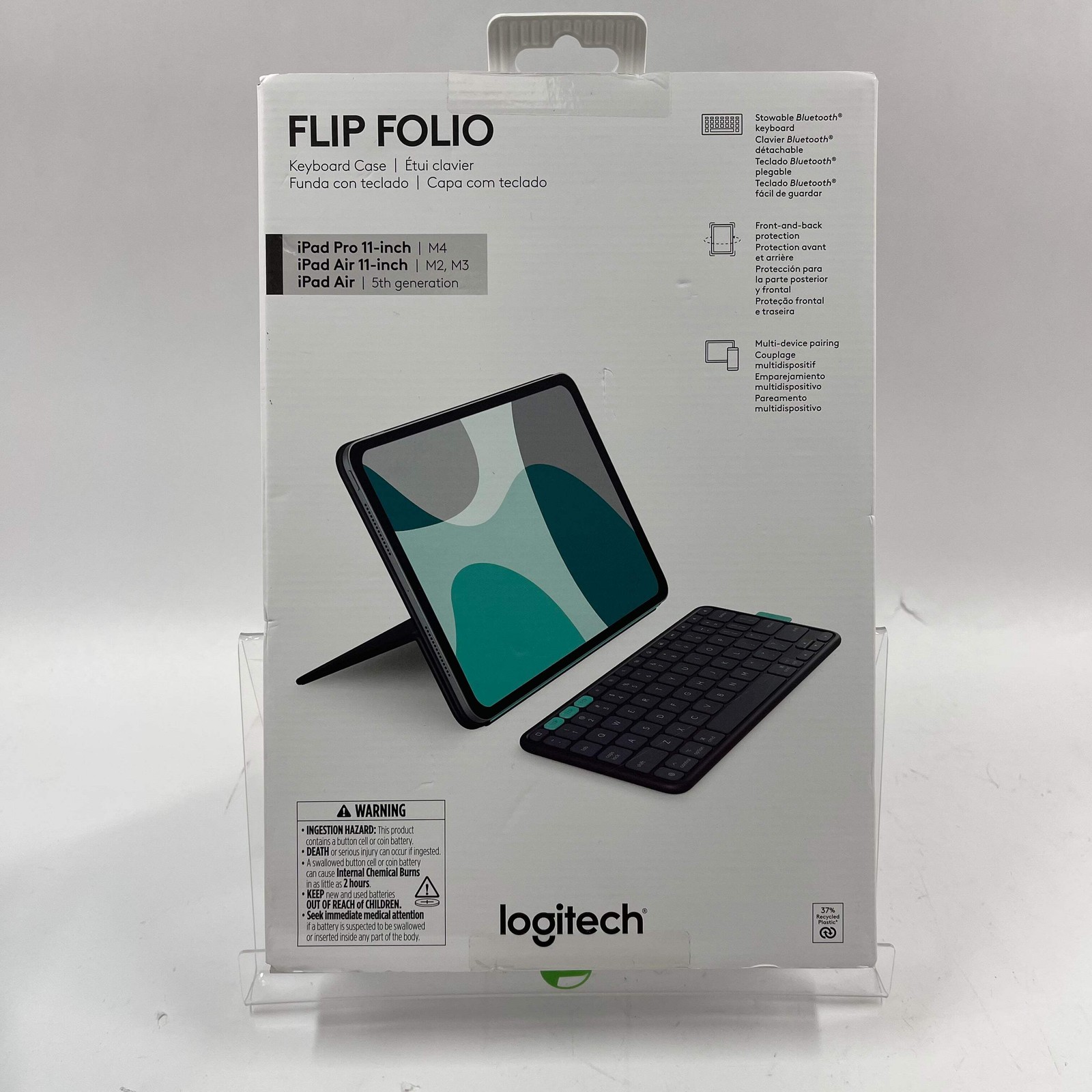 New Logitech Flip Folio iPad Pro/iPad Air 11" Detachable Key