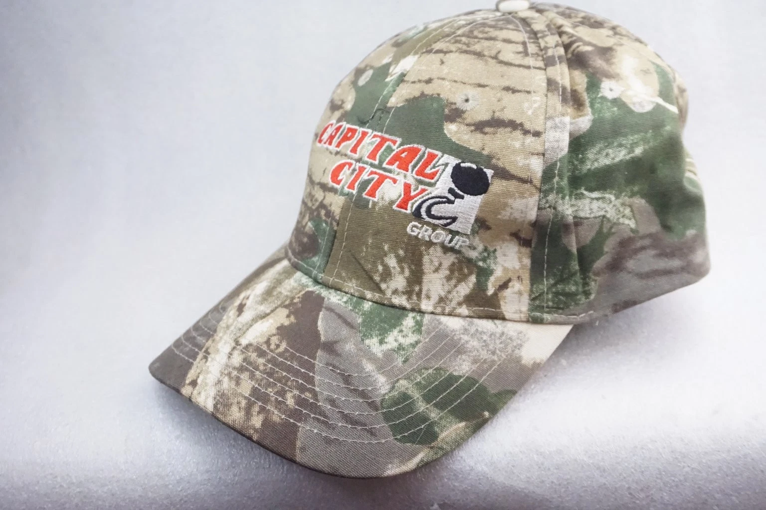 Capital City Group Baseball Cap Men's Adjustable Camo Camouflage 100% Cotton