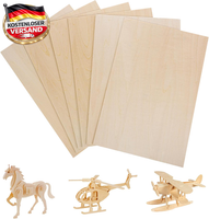 Bastelholz Sperrholz 2Mm A4 Packung FüR Modellbau & Diy Kunsthandwerk