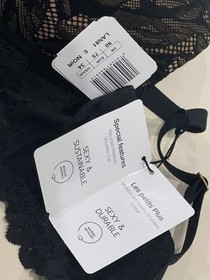 Aubade Women's Flowermania Scarf Push Up Noir 34E