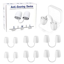 6-Pack Silicone Anti Snoring Devices Nasal Dilator Sleep Snore Stopper S M L Siz