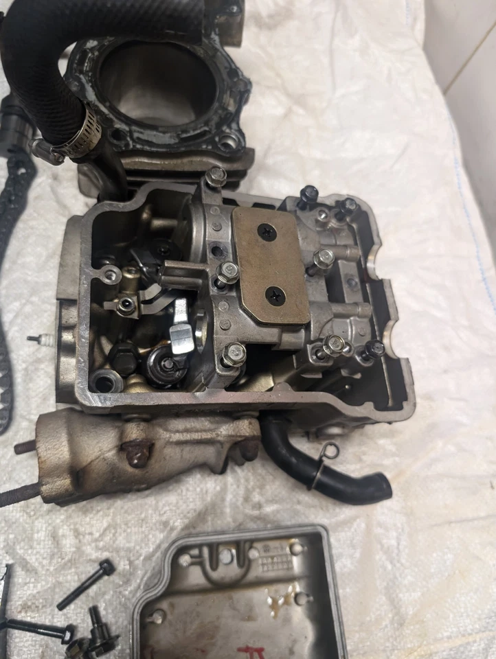 Kawasaki Vulcan 750 1989 motor delantero culata extremo superior levas OEM 86-06 Foto 4 de 4