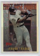 1996 Topps Mystery Finest Refractor Frank Thomas #M21 HOF 10p1