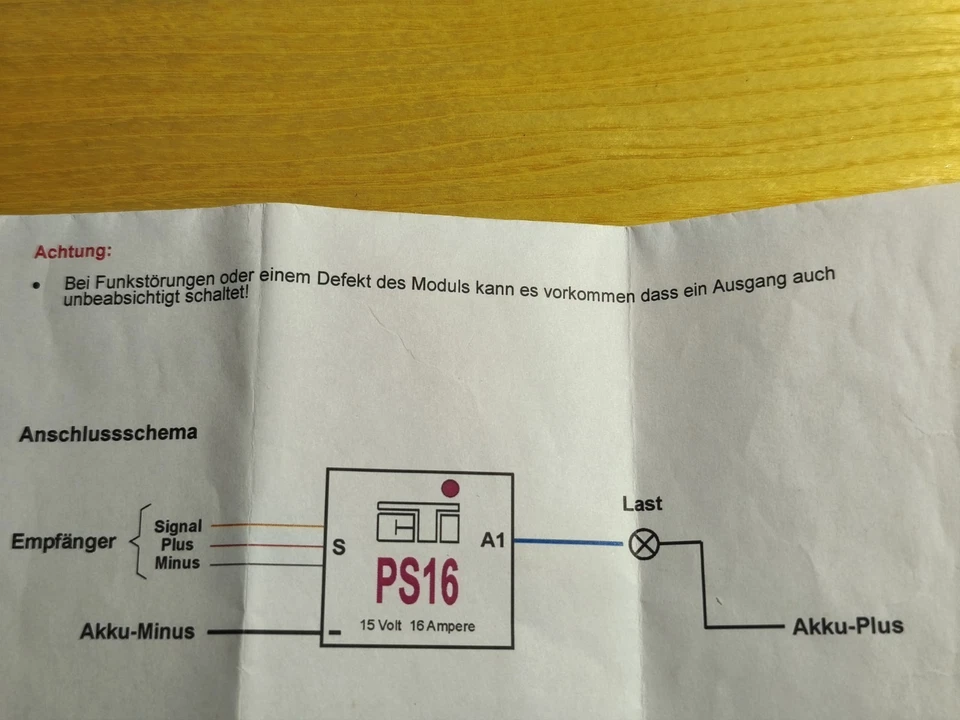 cti Schaltmodul PS16 z.B. für Pumpe - Bild 4 von 4