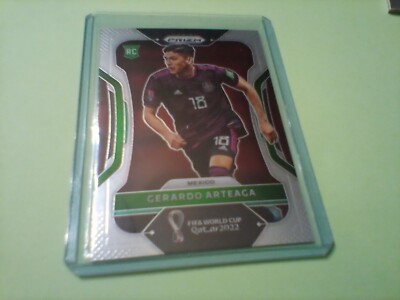 2022 Prizm Soccer FIFA World Cup QATAR ROOKIE GERARDO ARTEAGA Mexico Lot Of 4