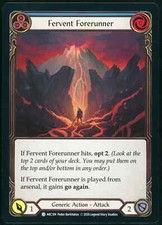 Fervent Forerunner (Blue) Foil Flesh and Blood Unlimited Arcane Rising ARC184 NM