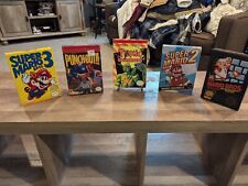 Rare Lot Nes Game Box And Manual Toxic Crusaders Mario 2 & 3 ( Punch out Sealed)