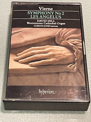 Louis Vierne - Symphony No. 2 - Les Angelus - Cassette Tape Album  1989 Hyperion