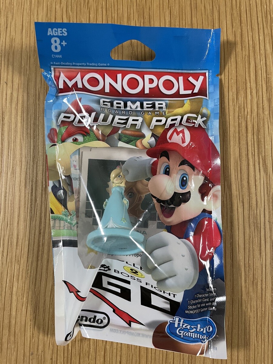 Hasbro Monopoly Power Pack Sealed Figure Rosalina Tanooki Mario Boo Wario  Luigi | eBay