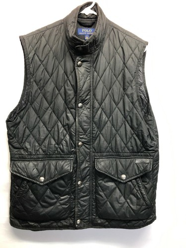 Men's Polo Ralph Lauren Black Quilted 