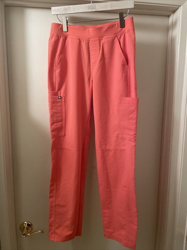 figs coral uniform pants and top