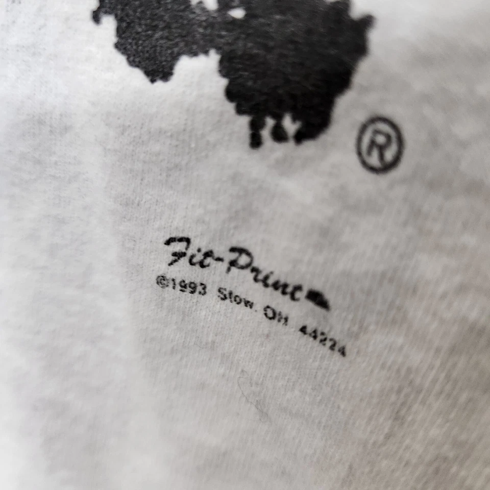 Camiseta sin mangas Real Woman Sweat 1993 para mujer grande blanca hecha en EE. UU. 1008 Foto 3 de 4